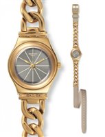 Orologio Swatch Donna Irony Lady in Acciaio placcato oro giallo YSG139 - YSG139